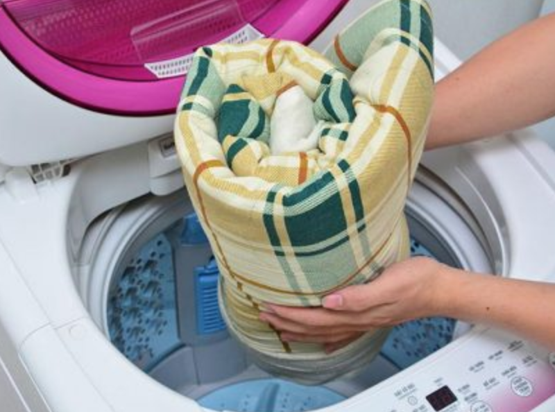 Máy giặt 8kg có giặt được chăn không?