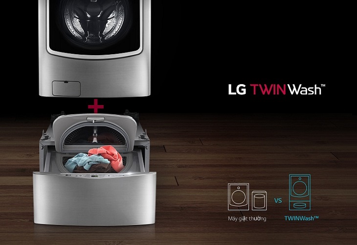Chiếc máy giặt đáng mua nhất – LG TwinWash