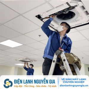 Vệ Sinh Máy Lạnh Quận 12 - Đặc Trị Bụi Đường QL1A, Có Mặt 20P | Nguyễn Gia