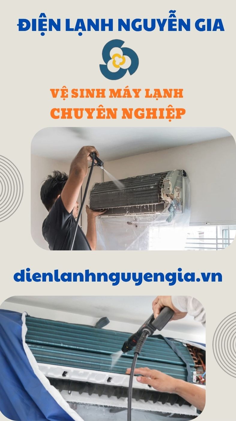 Máy lạnh sau khi được vệ sinh sạch sẽ đảm bảo khu vực xung quanh luôn khô ráo và sạch đẹp tại Phú Nhuận
